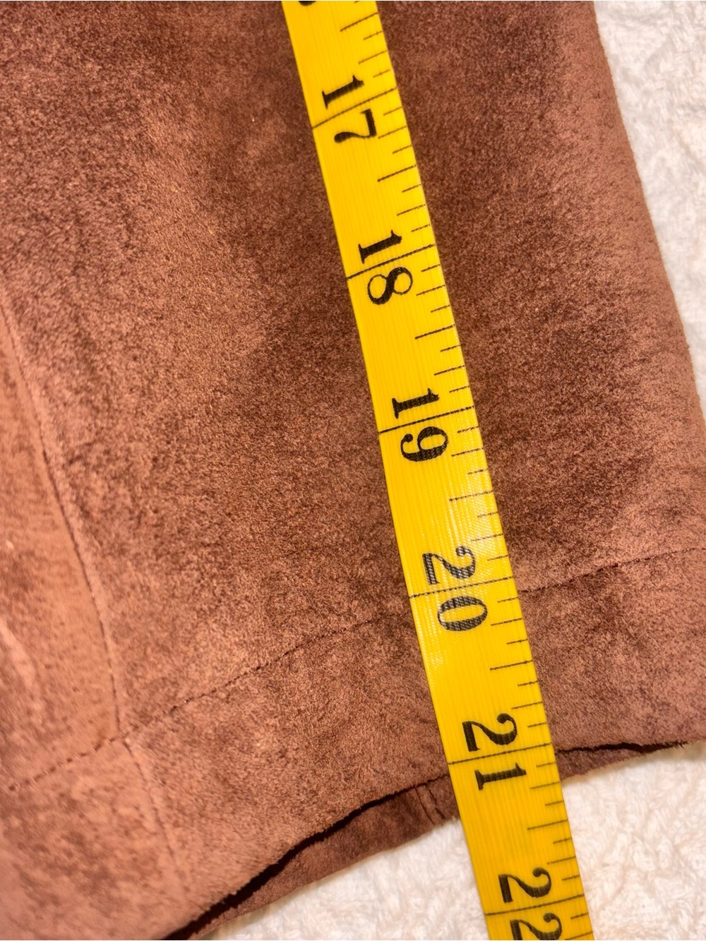 Wilson's Leather Pelle Studio Brown Suede Button-Front Jacket women’s medium - Picture 6 of 8